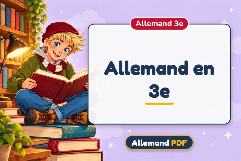 Allemand en 3e : illustration Allemand PDF