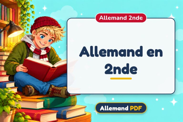 Allemand en 2nde : illustration Allemand PDF