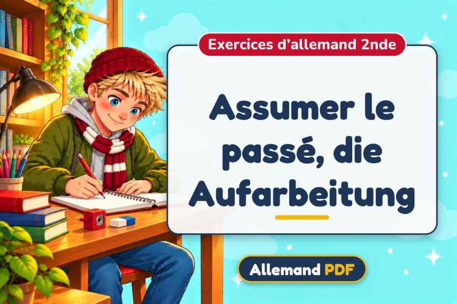 Assumer le passé, die Aufarbeitung : exercices d’allemand 2nde, illustration Allemand PDF