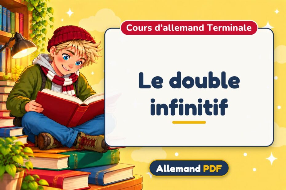 Le double infinitif : cours d’allemand terminale, illustration Allemand PDF