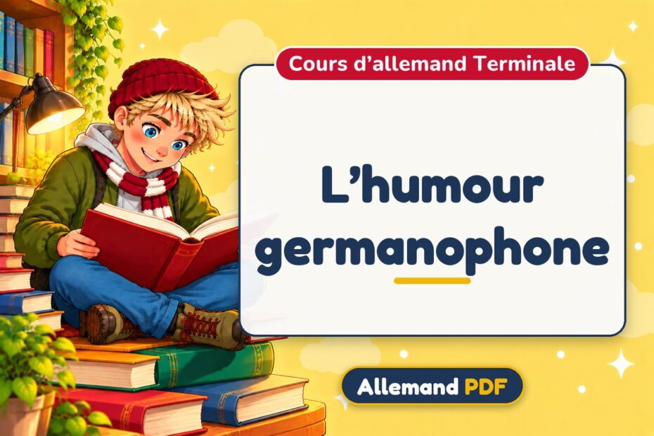 L’humour germanophone : cours d’allemand terminale, illustration Allemand PDF