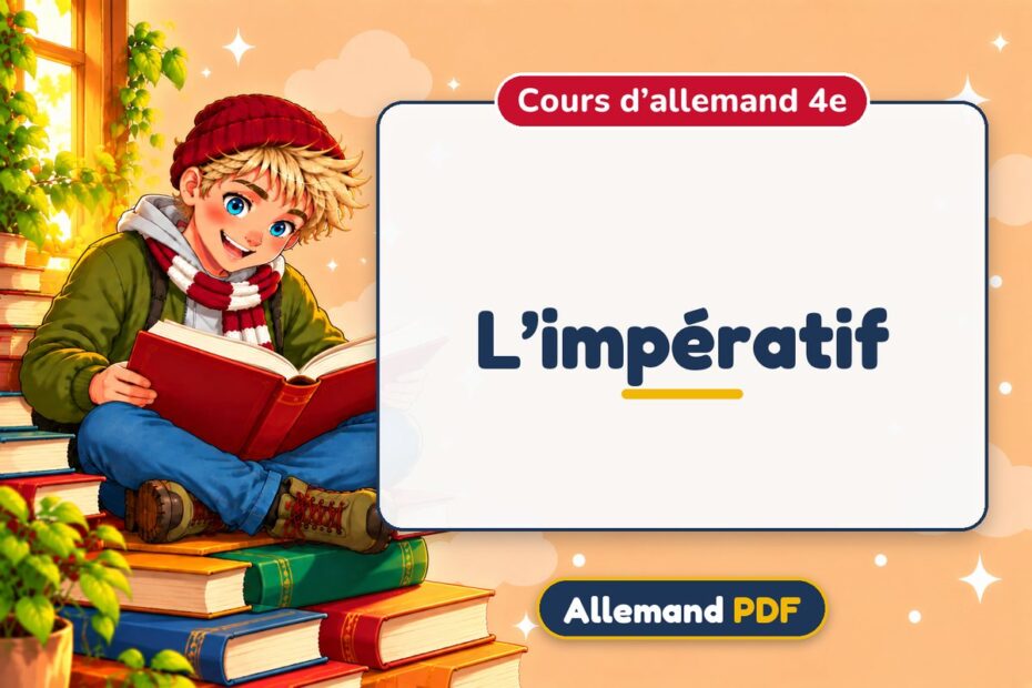 L’impératif : cours d’allemand 4e, illustration Allemand PDF