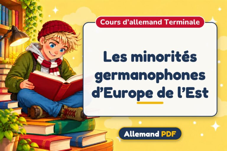 Les minorités germanophones d’Europe de l’Est : cours d’allemand terminale, illustration Allemand PDF