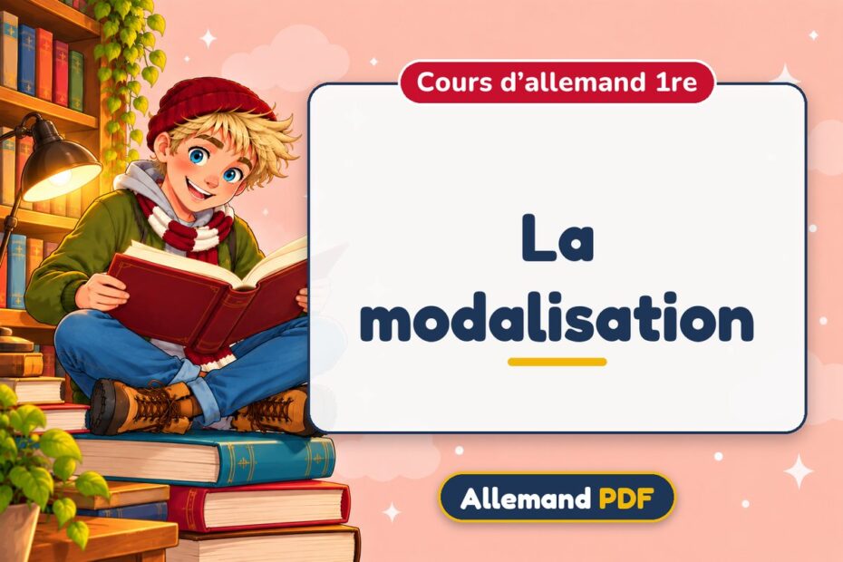 La modalisation : cours d’allemand 1re, illustration Allemand PDF