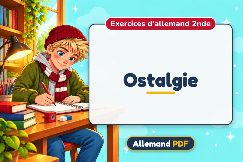 Ostalgie : exercices d’allemand 2nde, illustration Allemand PDF