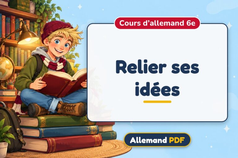 Relier ses idées : cours d’allemand 6e, illustration Allemand PDF