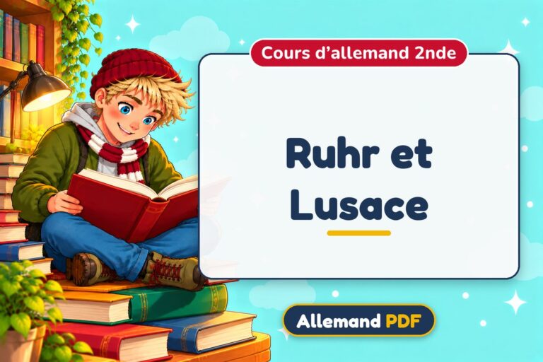 Ruhr et Lusace : cours d’allemand 2nde, illustration Allemand PDF
